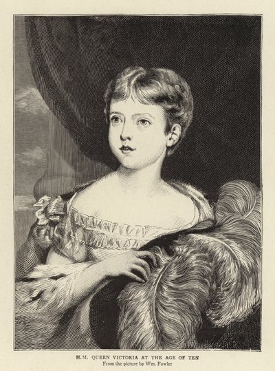 Sa Majesté la Reine Victoria à l