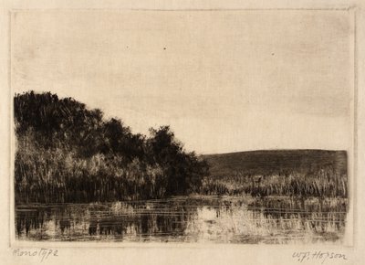 Paysage fluvial - William Fowler Hopson