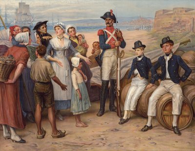 Prisonniers de guerre - William Frederick (after) Yeames