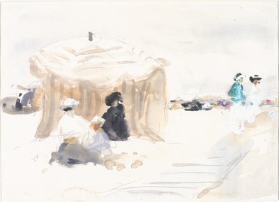 La tente de bain - William Frederick Mayor