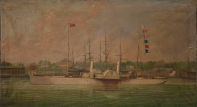 Le bateau à vapeur à aubes 