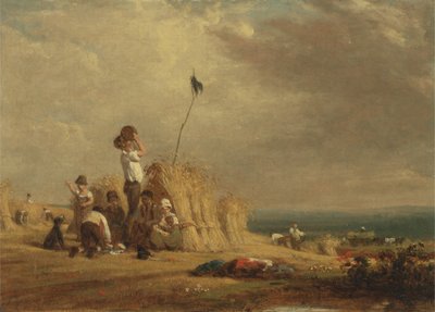 Repos de midi, moisson - William Frederick Witherington