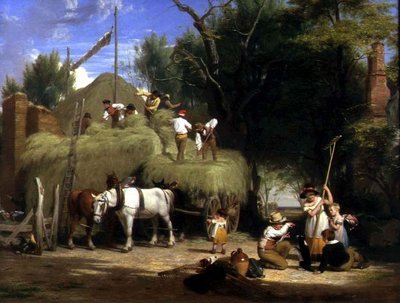 Empilage de foin - William Frederick Witherington