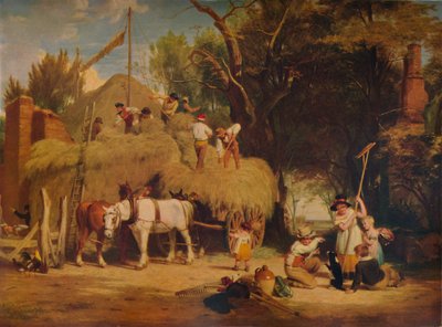 Empilage de foin - William Frederick Witherington