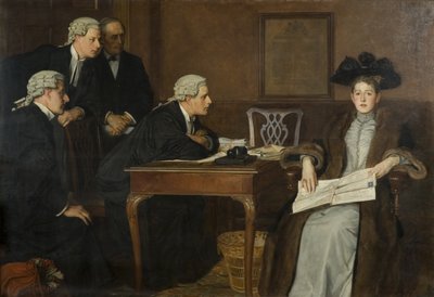Défendeur et avocat - William Frederick Yeames
