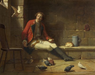 Le prisonnier et ses invités - William Frederick Yeames
