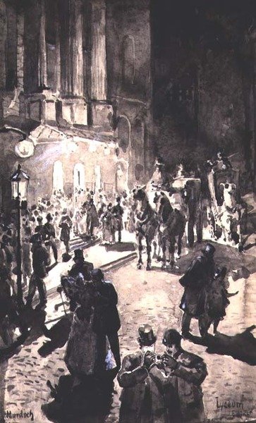 La porte du Lycée, Édimbourg - William G. Burn Murdoch