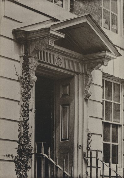 Porte, Castle Hill, Winchester - William Galsworthy Davie