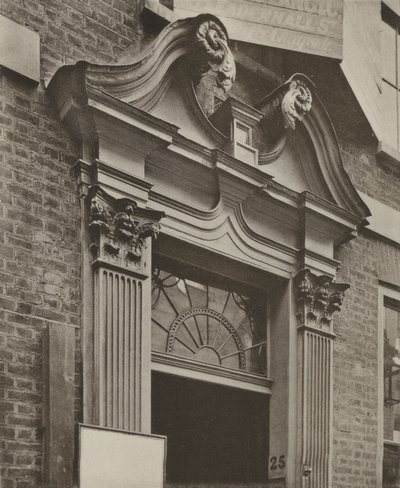 Porte, Crutched Friars, Londres - William Galsworthy Davie