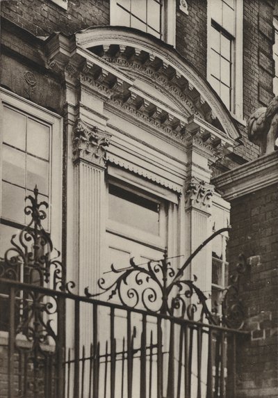 Porte, North Pallant, Chichester - William Galsworthy Davie