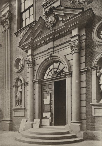 Porte, The Guildhall, Worcester - William Galsworthy Davie