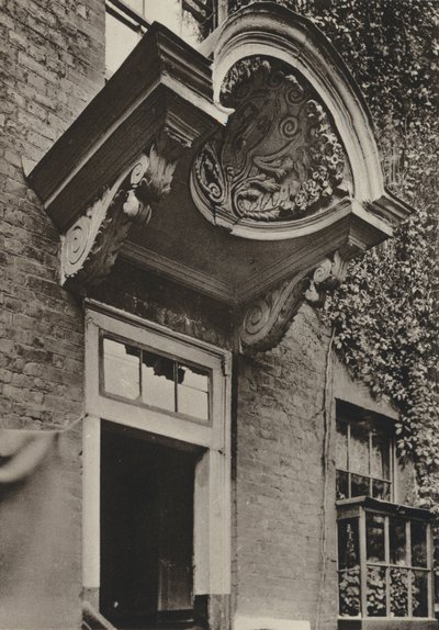 Porte, The Manor House, Bermondsey, Londres - William Galsworthy Davie