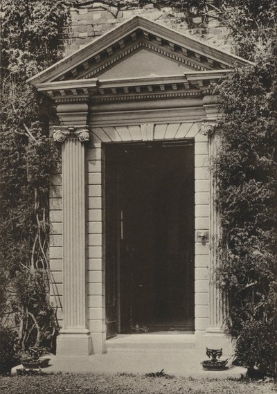Porte, Le Presbytère, Hailsham, Sussex - William Galsworthy Davie