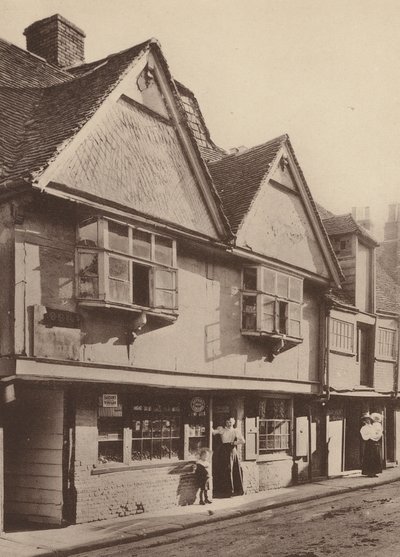 Dans North Lane, Canterbury, Kent - William Galsworthy Davie