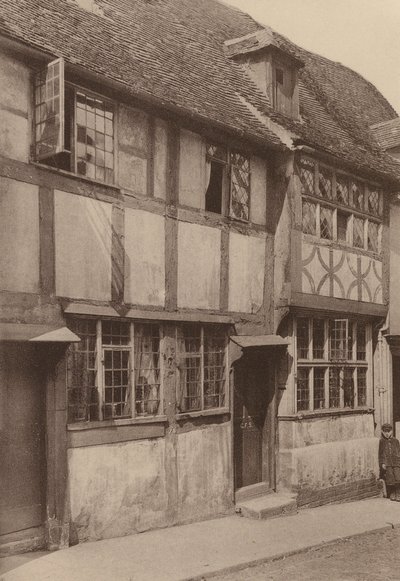 Dans West Street, Rye, Sussex - William Galsworthy Davie