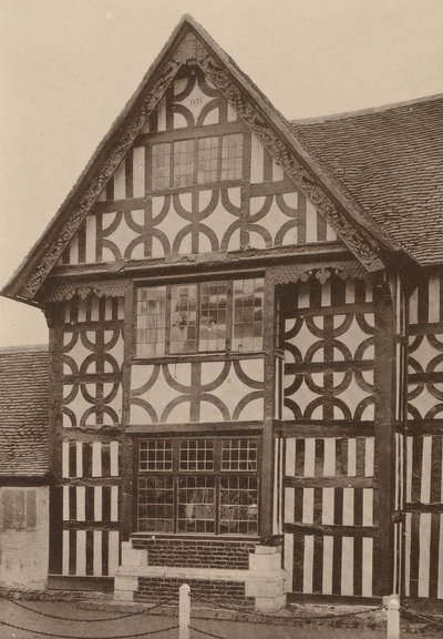 "The Middle House," Mayfield, Sussex, daté 1575 - William Galsworthy Davie