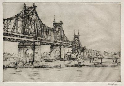 Pont de Queensboro, New York - William George Reindel