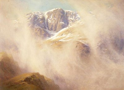Matin brumeux, Hen Tor, Coniston Fells - William Gersham Collingwood