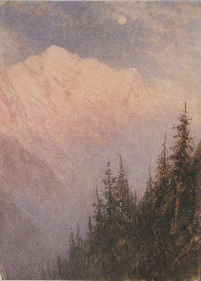Mont Blanc - William Gersham Collingwood