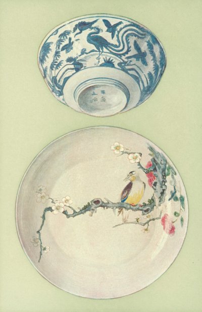 Bol, Période de Chia Ching, et Assiette, Période de Young Cheng, Chinois - William Gibb