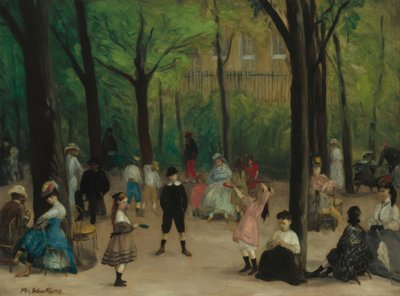 Jardin du Luxembourg - William Glackens