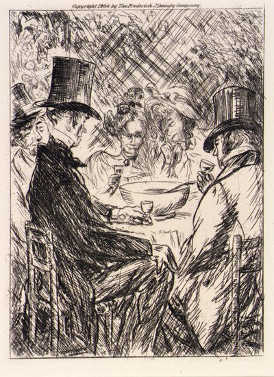 Vous aimez, buvez - William Glackens