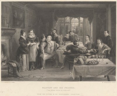 Falstaff et ses amis - William Greatbach