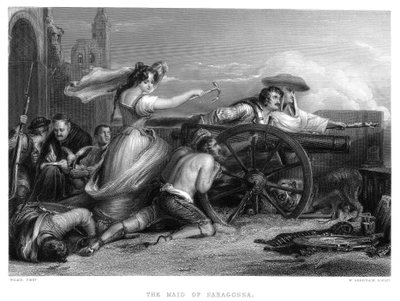 Siège de Saragosse, Espagne, Guerre péninsulaire, 1808 vers 1822-1870 - William Greatbach