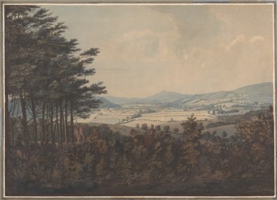 Paysage avec vallée et montagnes - William Green