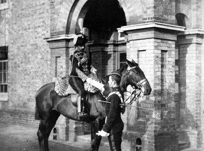 Officier du 3e Hussards, vers 1890 - William Gregory