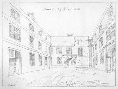 Grand Cour de Blackwell Hall, City de Londres - William Griggs