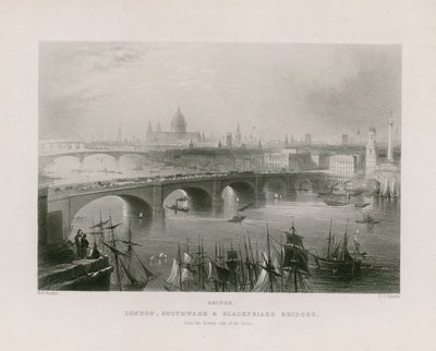 Vue générale de Londres - William H. Bartlett