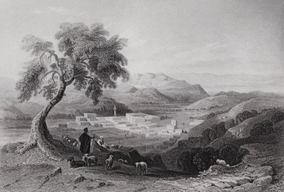 Nazareth, vue vers la plaine d