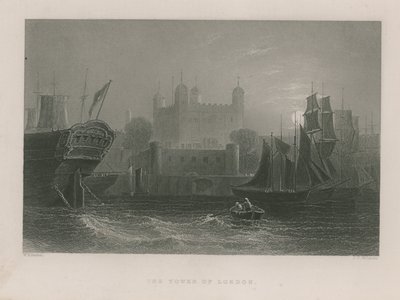 La Tour de Londres - William H. Bartlett