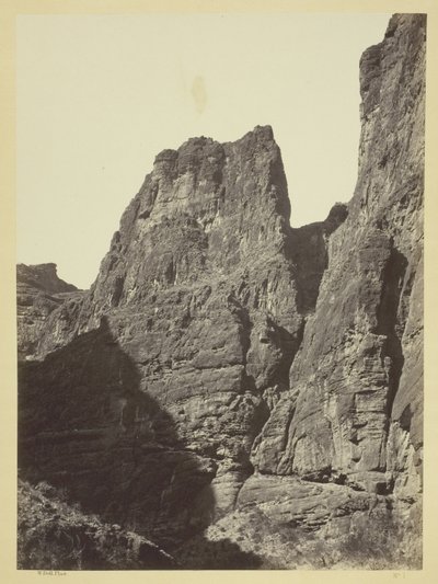 Cañon de Kanab Wash, fleuve Colorado, en regardant vers le sud - William H. Bell
