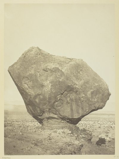 Rocher perché, Rocker Creek, Arizona - William H. Bell