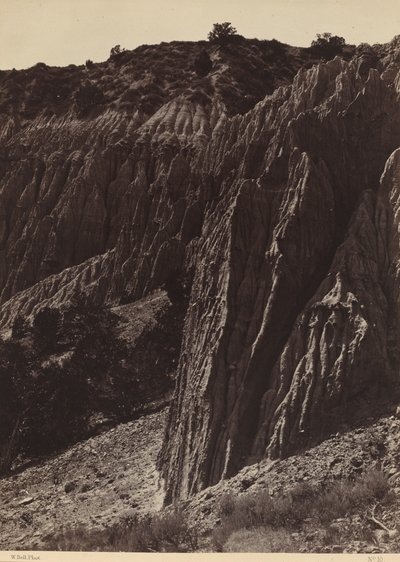 Sculpture de pluie, Salt Creek Canon, Utah - William H. Bell