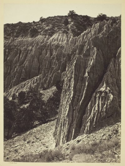 Sculpture de pluie, Salt Creek Canon, Utah - William H. Bell