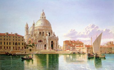 Vue de Santa Maria Della Salute, Venise - William H. Burnett