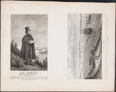 A. John W. Barber; B. Port de New York, c.1849 - William H. Dougal