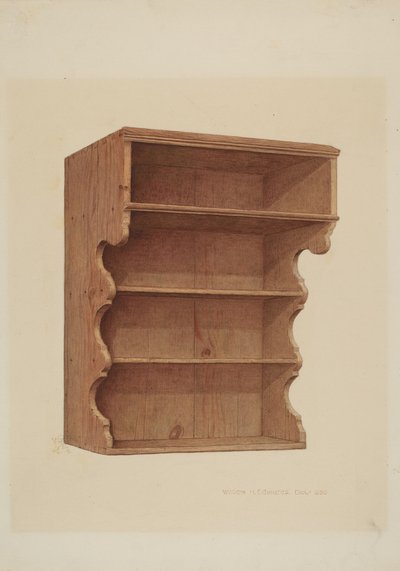 Étagère suspendue - William H Edwards