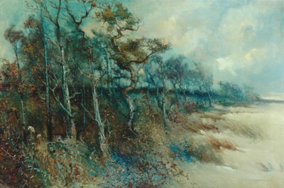 Arbres dans un paysage sablonneux, Heysham, 1915 - William H. Parkinson