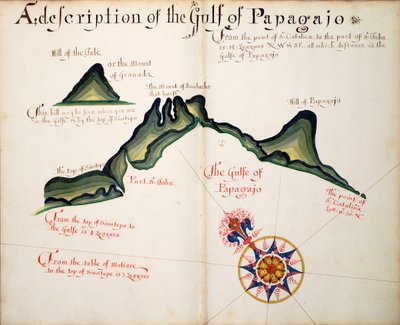 Description du golfe de Papagajo - William Hack