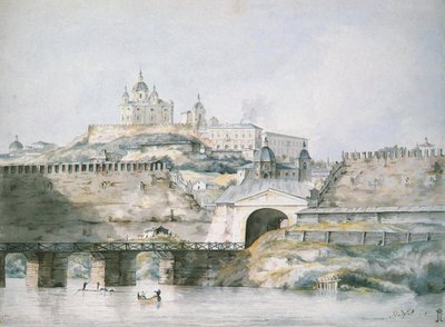 Vue de la ville de Smolensk, 1787 - William Hadfield