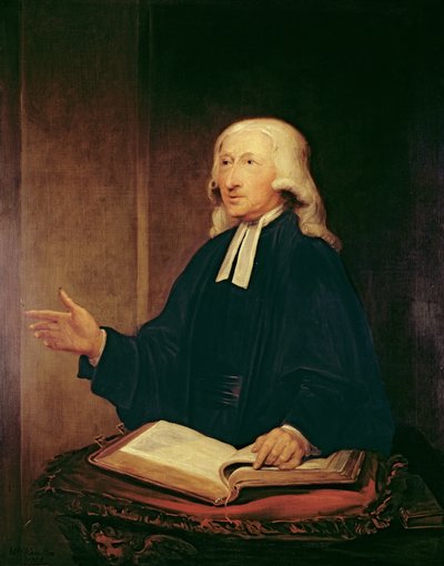 Portrait de John Wesley (1703-1791) 1788 - William Hamilton