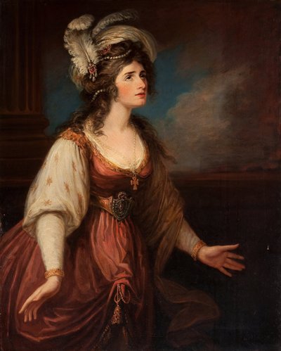 Portrait de Sarah Siddons en Zara - William Hamilton