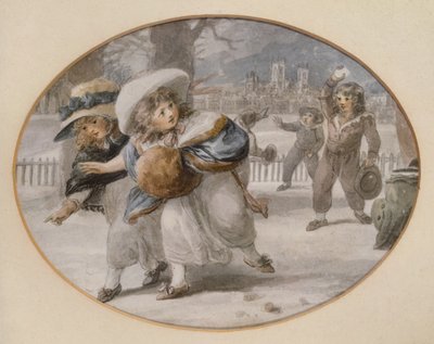Bataille de boules de neige - William Hamilton