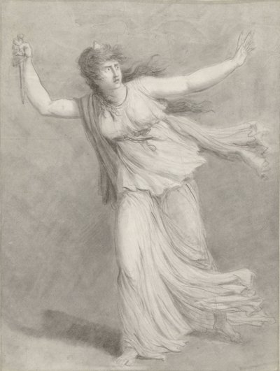 Actrice Sarah Siddons dans le rôle d