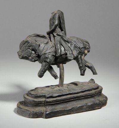 Maquette pour une statue équestre d