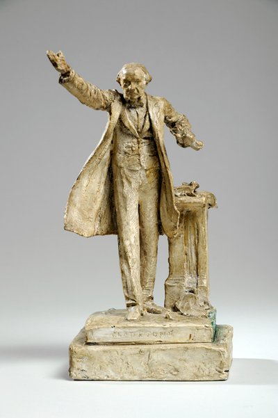 Maquette pour la statue de William Ewart Gladstone sur le Strand, Londres, c.1905 - William Hamo Thornycroft